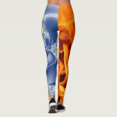 Feuer und Eis Leggings (Rückseite)