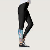 Feuer-und Eis-Leggings Leggings (Rechts)