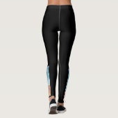 Feuer-und Eis-Leggings Leggings (Rückseite)