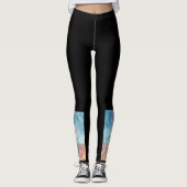 Feuer-und Eis-Leggings Leggings (Vorderseite)