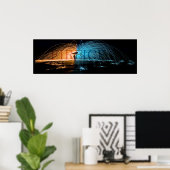 Feuer und Eis Poster (Heimbüro)