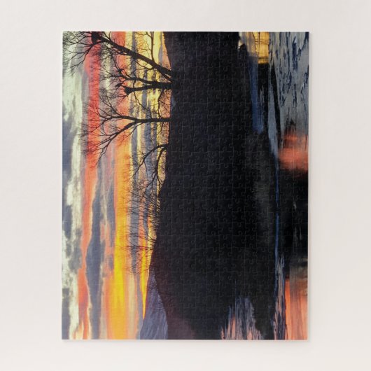 Feuer- und Eis-Puzzle Puzzle (Vertikal)