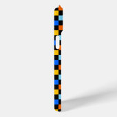 Feuer- und Eis-Schachbrettmuster Case-Mate iPhone Hülle (Rückseite / Rechts)