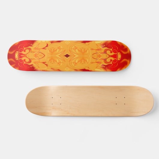 Feuer und Eis Skateboard (Horizontal)