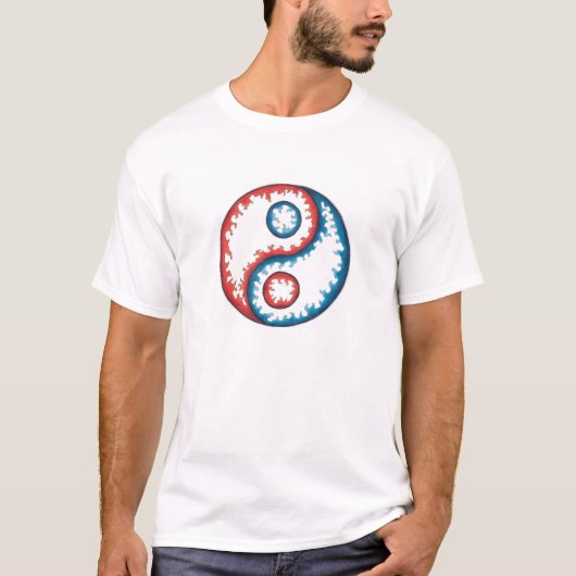Feuer und Eis T-Shirt (Vorderseite)