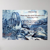 Feuer und Eis über China Poster (Vorne)