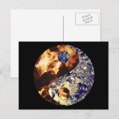 Feuer und Eis Yang Postkarte (Vorne/Hinten)