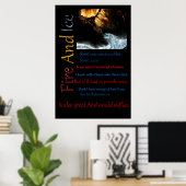 Feuer- und Eisbekämpfung Poster (Heimbüro)