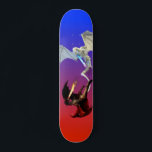 Feuer- und Eisdrachen-Kampf Fliegenbestie Skateboard<br><div class="desc">Dieses Design kann personalisiert werden, indem Sie die Option Anpassen auswählen, um Text hinzuzufügen oder andere Änderungen vorzunehmen. Wenn dieses Produkt die Möglichkeit hat, das Design auf einen anderen Gegenstand zu übertragen, stellen Sie bitte sicher, dass das Design bei Bedarf angepasst wird. Kontaktieren Sie mich unter colorflowcreations@gmail.com , wenn Sie...</div>