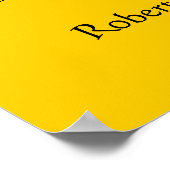 Feuer- und Eiskalt gefrorene Flusspostposten Poster (Ecke)