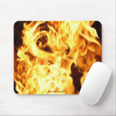 Feuer und Flammen Brennende fieberhafte Mousepad (Mit Mouse)