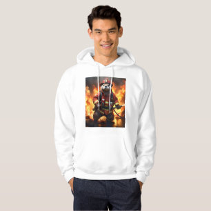 **"Feuer und Flammen: Der Hintergrund des Otter-Fe Hoodie