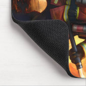 **"Feuer und Flammen: Der Hintergrund des Otter-Fe Mousepad (Ecke)