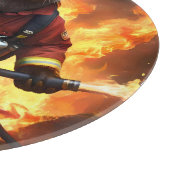 **"Feuer und Flammen: Der Hintergrund des Otter-Fe Schneidebrett (Ecke)