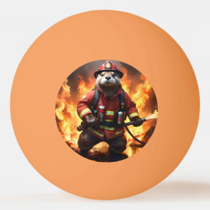 **"Feuer und Flammen: Der Hintergrund des Otter-Fe Tischtennisball