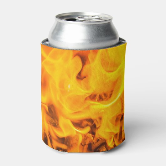 Feuer und Flammen Dosenkühler (Kanne Vorderseite)
