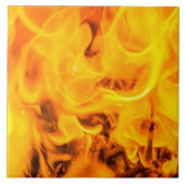 Feuer und Flammen Fliese (Vorderseite)