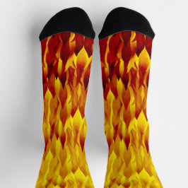 Feuer und Flammen Halloween Socken