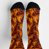 Feuer und Flammen Halloween Socken (Oben)
