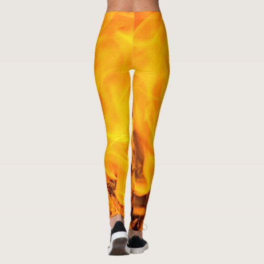 Feuer und Flammen Leggings (Rückseite)