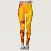 Feuer und Flammen Leggings (Vorderseite)