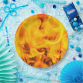 Feuer und Flammen Pappteller (Party)