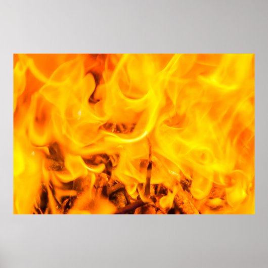 Feuer und Flammen Poster (Vorne)