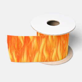 Feuer und Flammen Satinband