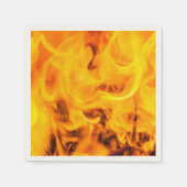 Feuer und Flammen Serviette (Vorderseite)