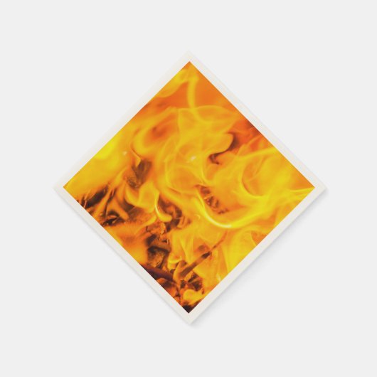 Feuer und Flammen Serviette (Ecke)