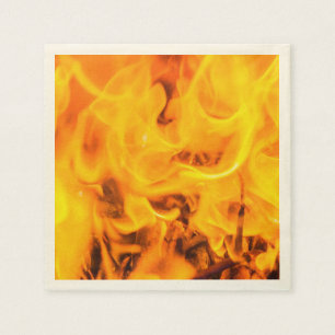 Feuer und Flammen Serviette