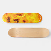 Feuer und Flammen Skateboard (Horizontal)