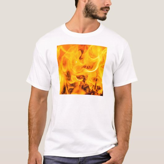 Feuer und Flammen T-Shirt (Vorderseite)