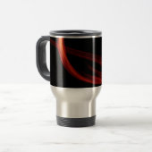Feuer und Flammen-Tasse Reisebecher (Vorderseite Links)