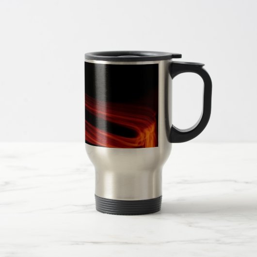 Feuer und Flammen-Tasse Reisebecher (Rechts)