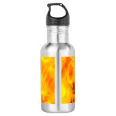 Feuer und Flammen Trinkflasche (Rückseite)