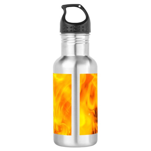 Feuer und Flammen Trinkflasche (Rückseite)