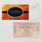 Feuer und Flammen Visitenkarte (Vorne/Hinten)