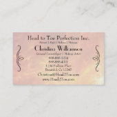 Feuer und Flammen Visitenkarte (Rückseite)