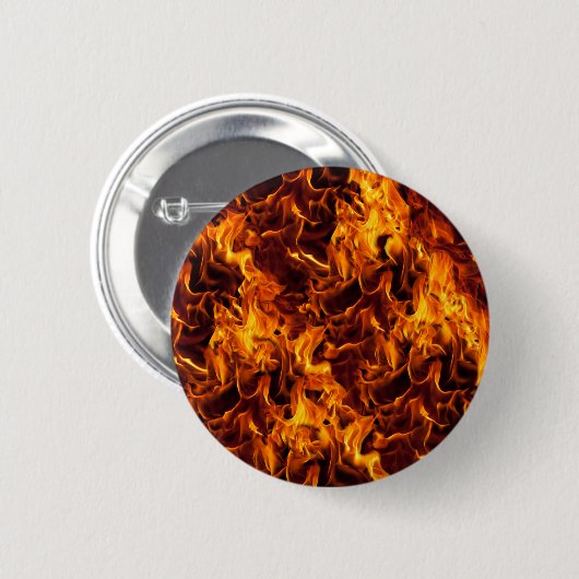 Feuer- und Flammenmuster Button (Vorne & Hinten)