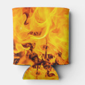 Feuer- und Flammenmuster Dosenkühler (Rückseite)