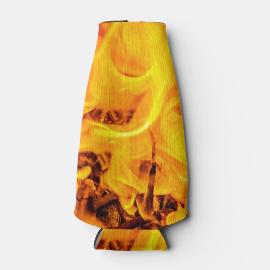 Feuer- und Flammenmuster Flaschenkühler (Vorderseite)