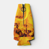 Feuer- und Flammenmuster Flaschenkühler (Rückseite)