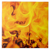 Feuer- und Flammenmuster Fliese (Vorderseite)