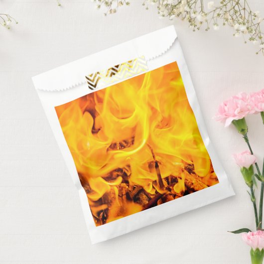 Feuer- und Flammenmuster Geschenktütchen (Versiegelt)