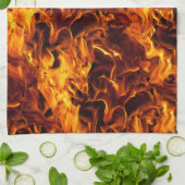 Feuer- und Flammenmuster Küchentuch (Gefaltet)