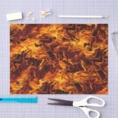 Feuer- und Flammenmuster Seidenpapier (Handwerk)