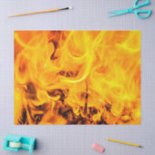 Feuer- und Flammenmuster Seidenpapier (Basteln)