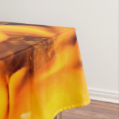 Feuer- und Flammenmuster Tischdecke (Beispiel)