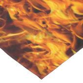 Feuer- und Flammenmuster Tischdecke (Schrägansicht)